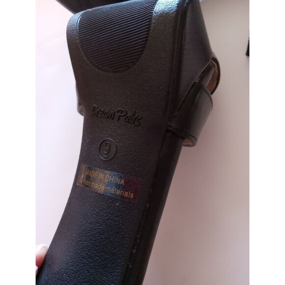 DREAM PAIRS Women's Size 9 Ankle Strap Open Toe High Stilettos Heel Pump Shoes - Picture 8 of 10